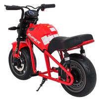 elektrinio transporto - Elektrinis motociklas SUPERMOTO, Red - 23 nuotrauka
