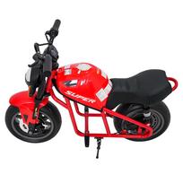 elektrinio transporto - Elektrinis motociklas SUPERMOTO, Red - 24 nuotrauka