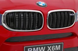 m bmw - Elektrinis visureigis BMW X6M, šviesiai raudonas - 4 nuotrauka