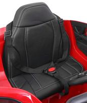 m bmw - Elektrinis visureigis BMW X6M, šviesiai raudonas - 6 nuotrauka