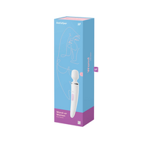 ero masazas - Masažuoklis Satisfyer Wand-er Women (baltas) - 2 nuotrauka