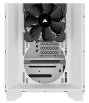 white glass - Corsair 3000D Airflow White (Baltas) - 5 nuotrauka