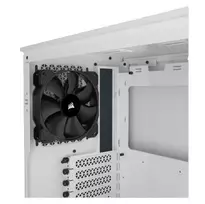 white glass - Corsair 3000D Airflow White (Baltas) - 7 nuotrauka