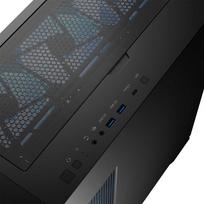 computer case - Kompiuterio Korpusas - Modecom Horizon Argb Flow MIDI USB 3.0 X 2 CYPE-C - 4 nuotrauka