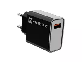 18w ikroviklis - NATEC USB Charger Ribera USB-A 18W black | NUC-2058 - 3 nuotrauka