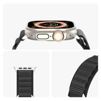 apple watch se 2 - Dux Ducis Sport Buckle Strap for Apple Watch Ultra / 9 / 8 / 7 / 6 / SE / 5 / 4 / 3 / 2 / 1 (42/44/45/49 mm), juodas (Black) - 8 nuotrauka
