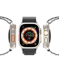 apple watch se 2 - Dux Ducis Sport Buckle Strap for Apple Watch Ultra / 9 / 8 / 7 / 6 / SE / 5 / 4 / 3 / 2 / 1 (42/44/45/49 mm), juodas (Black) - 9 nuotrauka