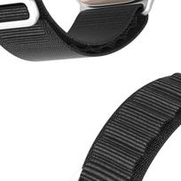 apple watch se 2 - Dux Ducis Sport Buckle Strap for Apple Watch Ultra / 9 / 8 / 7 / 6 / SE / 5 / 4 / 3 / 2 / 1 (42/44/45/49 mm), juodas (Black) - 10 nuotrauka