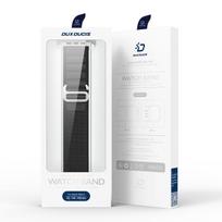 apple watch se 2 - Dux Ducis Sport Buckle Strap for Apple Watch Ultra / 9 / 8 / 7 / 6 / SE / 5 / 4 / 3 / 2 / 1 (42/44/45/49 mm), juodas (Black) - 12 nuotrauka