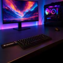 su zaidimu klaviaturos - Wozinsky WKGP-1165 Mechaninė Klaviatūra Žaidimams su RGB Apšvietimu - Juoda (Black) - 3 nuotrauka