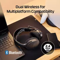hyperx ausines - HP HyperX Cloud Jet, Juodos (Black) - 3 nuotrauka