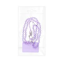 deklas su dirzeliu - CRYSTAL DIAMOND Telefono dirželis su pakabuku - Violetinė (Purple) - 2 nuotrauka