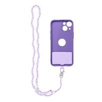 deklas su dirzeliu - CRYSTAL DIAMOND Telefono dirželis su pakabuku - Violetinė (Purple) - 7 nuotrauka