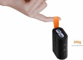 bluetooth nesiojamos koloneles - Xiaomi Pocket, juoda, 5 W - 4 nuotrauka