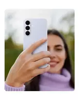 galaxy s25 blue - Samsung Silicone Case, Galaxy S25 FE, šviesiai mėlynas - Dėklas - 3 nuotrauka