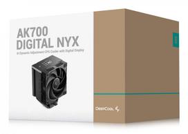 deepcool cpu cooler digital - DeepCool AK700 Digital NYX Black - 2 nuotrauka
