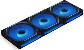 ausintuvas lian li - Lian Li UNI FAN SL-INF 120 ARGB Juodas (Black) 3 vnt. pakuotė su valdikliu - 2 nuotrauka