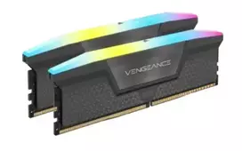 64 ddr5 ram - Corsair Vengeance RGB, DDR5, 64 GB (2x32 GB), 6000 MHz, Pilkas (Gray) - 2 nuotrauka