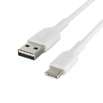 usb c to usb a white - Belkin BoostCharge USB-A į USB-C kabelis 1m Baltas (White) - 3 nuotrauka
