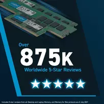 ram 8gb ddr5 - Crucial 8GB DDR5 5600MHz UDIMM CL46 - 5 nuotrauka