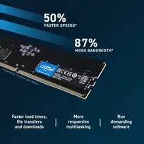 ram 8gb ddr5 - Crucial 8GB DDR5 5600MHz UDIMM CL46 - 7 nuotrauka