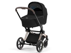 vezimeliai - Cybex Priam V4 Deep Black 4in1 Rose Gold - 7 nuotrauka