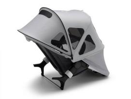can can - Bugaboo Fox 2 / Cameleon 3 vasarinis stogelis breezy sun canopy Misty Grey - 2 nuotrauka