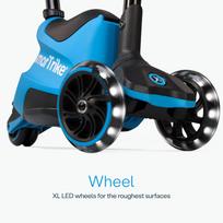 sedyne - SMARTRIKE Xtend paspirtukas, mėlynas (Blue) - 4 nuotrauka