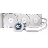 360mm liquid cooler - Corsair Nautilus 360 RS LCD Juodas (Black) AiO - 4 nuotrauka