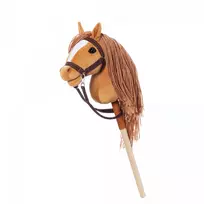 hobby horsing - Pliušinis žaislas HOPPIHORSE Hobby Horse A4 Kaštoninis (Chestnut) - 2 nuotrauka