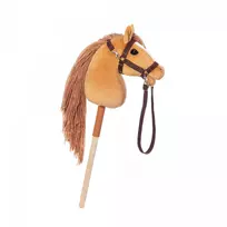 hobby horsing - Pliušinis žaislas HOPPIHORSE Hobby Horse A4 Kaštoninis (Chestnut) - 4 nuotrauka
