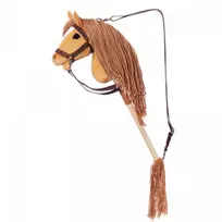 hobby horsing - Pliušinis žaislas HOPPIHORSE Hobby Horse A4 Kaštoninis (Chestnut) - 5 nuotrauka