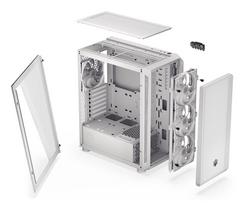 mini pc kompiuteris - ENDORFY ARX 500 ARGB Baltas (White) - 4 nuotrauka