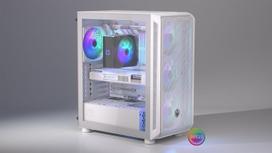 mini pc kompiuteris - ENDORFY ARX 500 ARGB Baltas (White) - 20 nuotrauka