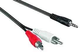 3 rca to 3 rca - OEM 3.5mm Stereo To RCA Dual 1.5m - 2 nuotrauka
