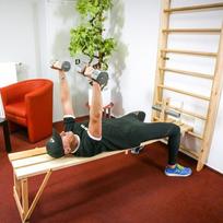 gimnastikos strypai - Švediška gimnastikos sienelė inSPORTline Steadyline 220x80cm - 7 nuotrauka