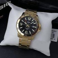 casio laikrodziai vyrams - Casio MTP-VD01G-1B VYRIŠKAS LAIKRODIS Juodas (Black) - 4 nuotrauka