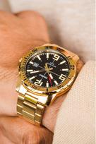 casio laikrodziai vyrams - Casio MTP-VD01G-1B VYRIŠKAS LAIKRODIS Juodas (Black) - 6 nuotrauka
