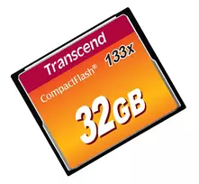 32gb atminties kortel - Atminties kortelė Transcend CF 32GB High Speed 133x - 2 nuotrauka