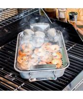 padekla nerudijancio - CHAR-BROIL Grill+ Nerūdijančio plieno grilinimo padėklas - 3 nuotrauka