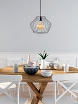 Opviq Vazo 2921 584TTM1417, E27, 1 x 40 W, juodas