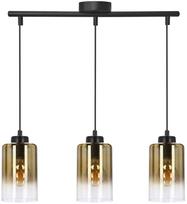 Candellux Lighting Aspra 33-16270, E27, 3 x 60 W, gintaro spalvos/juodas