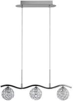 Candellux Starlet 33-85743, G9, 3 x 40 W, skaidri/chromo spalvos