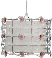 Candellux Seneca 31-02983, E27, 2 x 40 W, balta sp./rožinė sp.