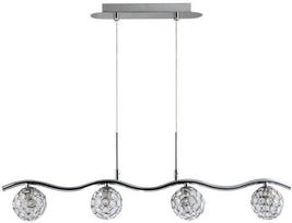 Candellux Starlet 34-85750, G9, 4 x 40 W, skaidrus