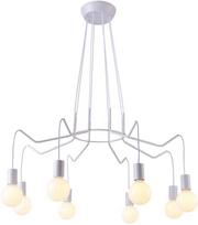 Candellux Basso 38-71040, E27, 8 x 8 W, baltas