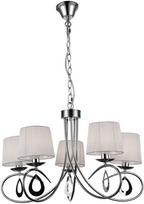 Candellux Arnika 35-21687, E14, 5 x 40 W, baltas