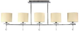 Candellux Estera 35-11527, E14, 5 x 40 W, smėlio spalvos