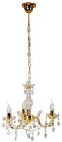Candellux Maria Teresa 33-94639, E14, 3 x 40 W, baltas