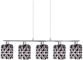 Candellux Royal Pendant 35-35724, G9, 5 x 40 W, juodas